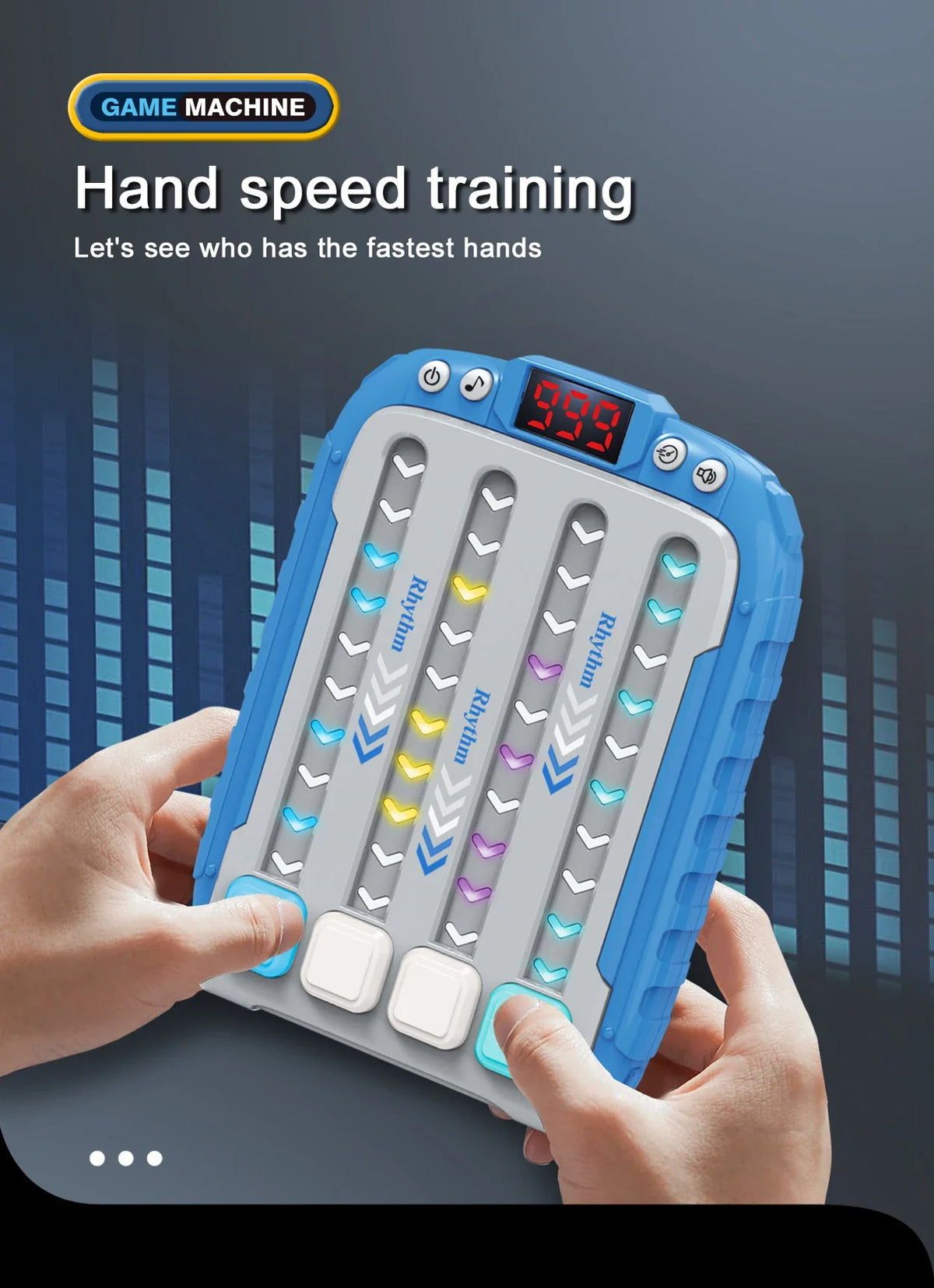 Toy Music Interactive Puzzle Console Back To School 2026 Brain Training And Reflex Skills Gift Idea