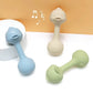 Rabbit Silicone Teether Rattle Newborn Sensory Toys