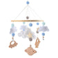 Mobile Baby Wooden Crib Hanging Toy Newborn Nursery Fall 2025 Soothing Music Developmental Gift
