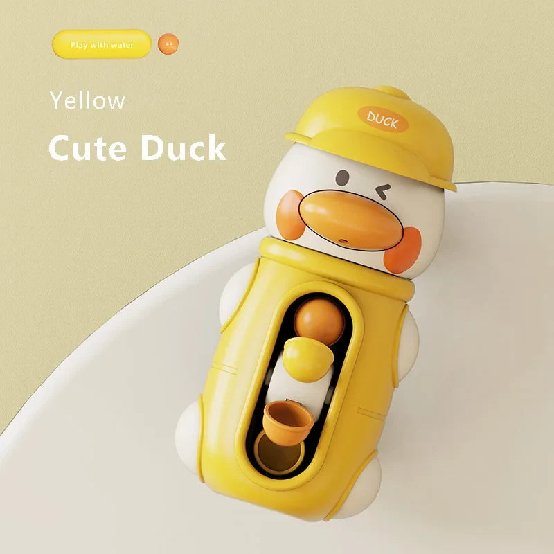 Adorable Duck & Elephant Water Play Toys for Babies - Great Summer Bath Fun for Kids 6 Months and Up