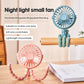 Travel-Friendly Oscillating Pram Fan Mini Hand-Held Baby Fan USB Operated Clip-on Flexible Tripod for Car Seat Use