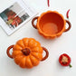 Ceramic2025 Edition Soup Pot Pumpkin Lid Porcelain Large Fall