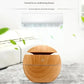 USB Ultrasonic Cool Mist Sprayer Aroma Diffuser Mini Wood Grain Humidifier for Household Use