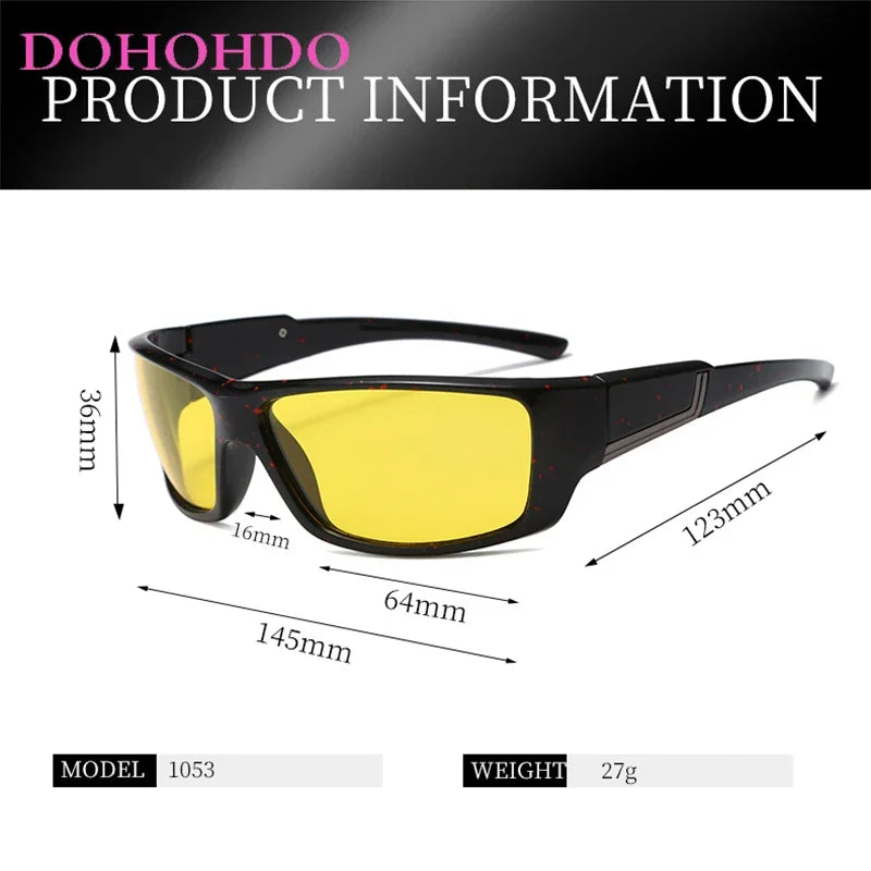 Vision Night Sunglasses Polarized Eyewear Fall 2025 Vision Enhancement for Night Driving UV400