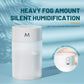 New Mini Fog Humidifier USB - Compact Desktop Air Purifier with Large Capacity for Household and Travel
