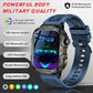 1.96 Inch AMOLED Display, 5ATM Water-Resistant, Bluetooth Call Fitness Tracker, Fall 2025 – Smartwatch Rugged Military Grade