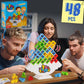 Colorful Balance Stacking Game - Fun Tetra Tower Puzzle for Kids & Adults, Great for Family Game Night & Gifts