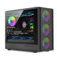 Vertical MicroATX Glass PC Case Supports 360mm Radiator