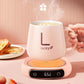 Travel-Friendly USB Cup Warmer 3 Gear Smart Coffee Mug Heating Coaster for Tea and Milk