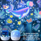 Projector2026 Edition Night Light 360 Degree Rotating Starry Galaxy With 15 Slides Kids Birthday Gift Soothing Bedroom Decor