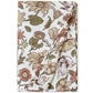 Muslin Bamboo Swaddle Blanket 120x120 Cm Floral Newborn Bedding Fall 2025 Breathable Eco Friendly Baby Gift