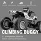 Remote2025 Edition Control Car Off Road Monster Truck Rock Crawler 4WD Dual Motors Metal Shell LED Headlights Kids Gift Fall