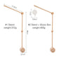 Crib Baby Mobile Wooden Nursery Newborn Sensory Toys