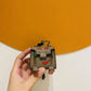 Free 1+1 Birkin Inspired Mini Hand Bag - Tiny PU Leather Bag Charm