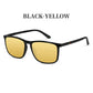 Night Driving Sunglasses Anti Glare Yellow Lens UV400 Protection Light Frame Fall 2025 Gift