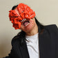 Mask Zombie Half Face Mushroom Cosplay Halloween 2025 Prop