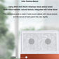 Mini ITX MicroATX PC Case Sea View Glass Travel-Friendly Gaming