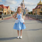girls' Breathable dress - lace-up sling, sleeveless, flowy, polyester, for summer