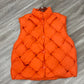 Women Insulating Puffer Vest - Boxy Quilt Polyfill Winter
