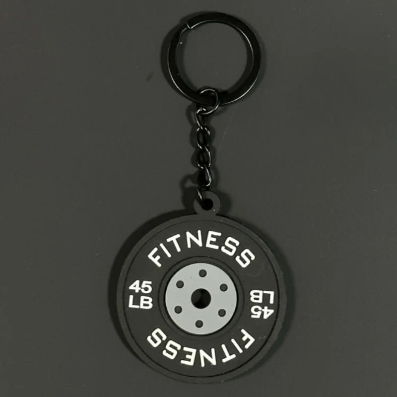 Keychain Barbell Fitness Gift Accessory TikTok Viral Fall 2026 Gift Idea For Gym Lovers
