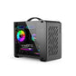 Mini ITX Case Glass Side 240mm Watercooling Travel-Friendly