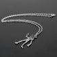 Monster Pendant Necklace 925 Sterling Silver Upside-Down Monster Charm Flexible Valentine Gift 2026 Gift Ready