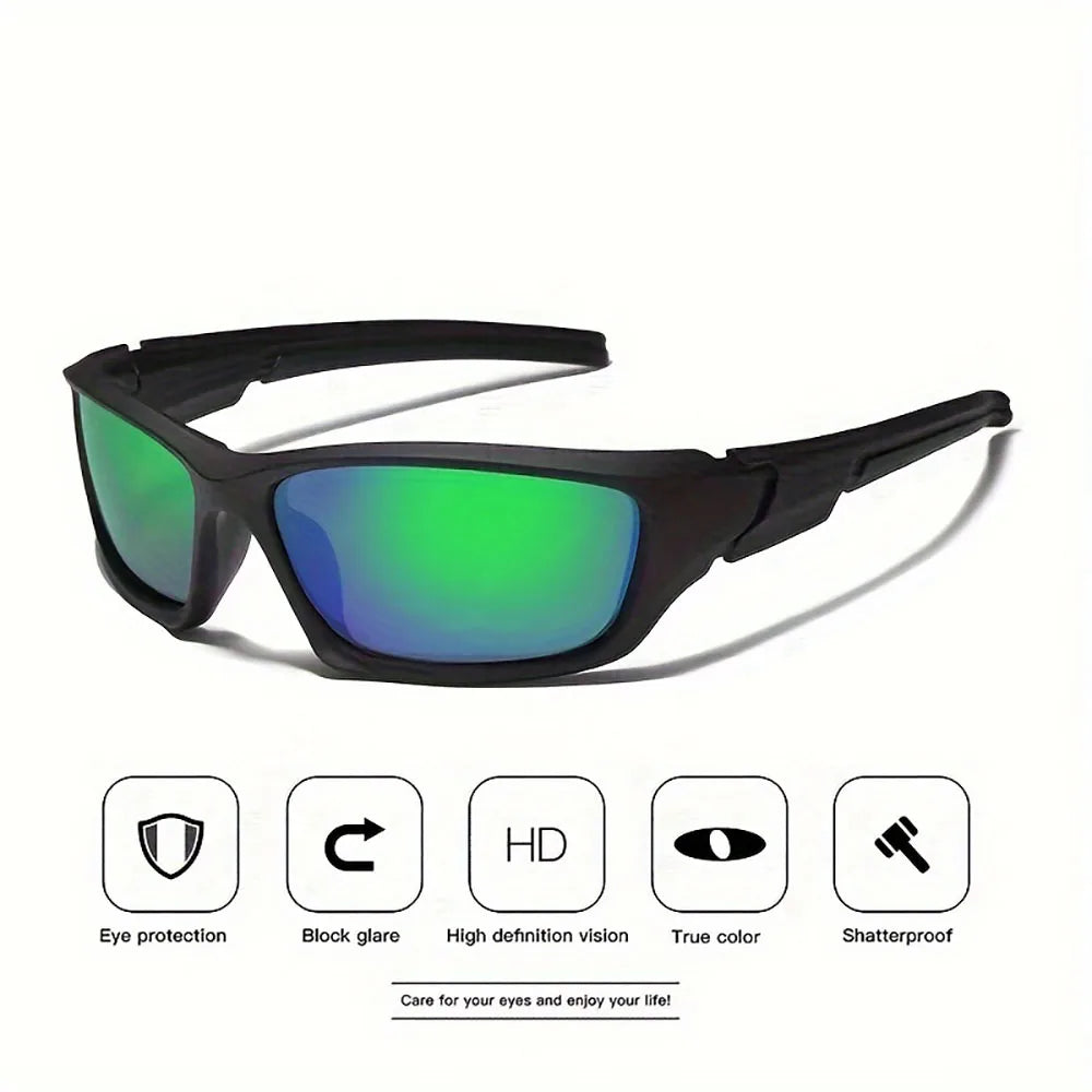 Fashion Polarized Glasses for Men & Women - Outdoor Sports, Cycling, Fishing, Hiking, Golf 2pcs
