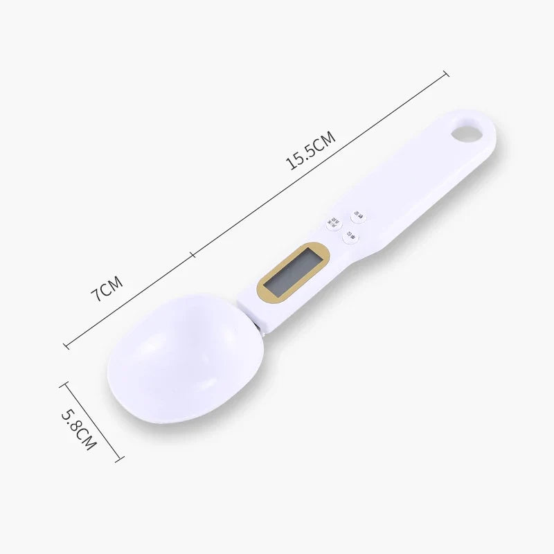 Electronic Kitchen Scale 500g 0.1g LCD Digital Spoon Scale for Food and Baking Measurement Device