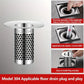Drain Filter Sink And Shower Drain Catcher Fall 2026 Kitchen And Bathroom Protection Simple Install Hair Debris Block
