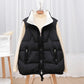 Light Women’s Puffer Vest - Short Relaxed, Duck Down