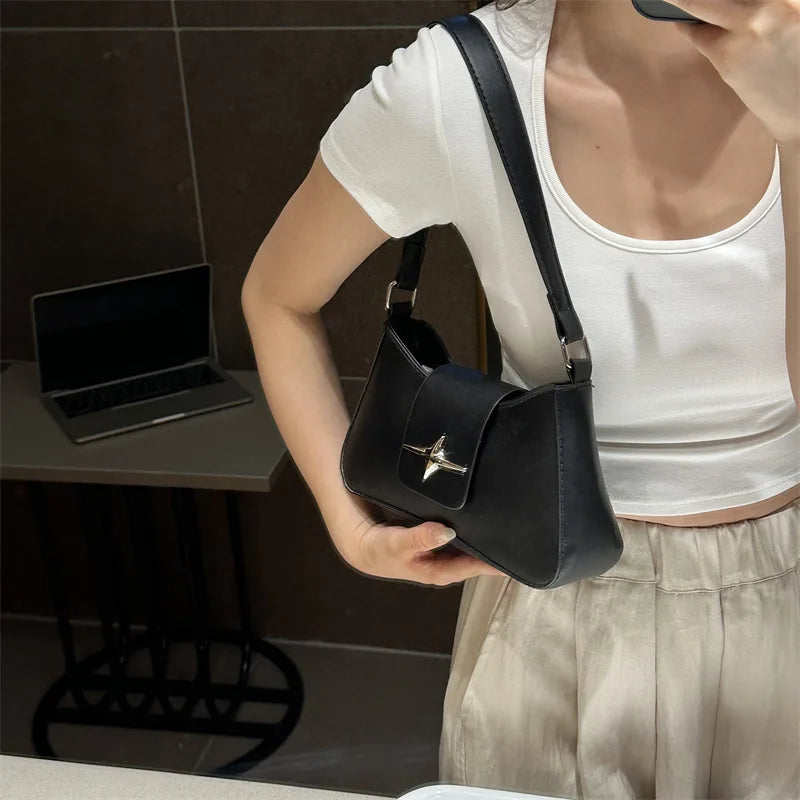 Shoulder Bag - Compact Purse, Y2K Retro Style, Fall 2026 Trend, Regular Use Unisex Handbag Gift