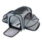 Pet Carrier Bag Up To 10kg Foldable Breathable Plush-Sided Travel Carrier Fall 2025 Safe Locking Zippers