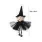 Sound-Activated Halloween Witch with Glowing Eyes and Screeching Sound for Indoor and Outdoor Decor – 6-Foot Life-Size Animated Talking Witch in Purple