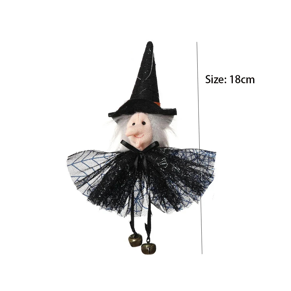 Sound-Activated Halloween Witch with Glowing Eyes and Screeching Sound for Indoor and Outdoor Decor – 6-Foot Life-Size Animated Talking Witch in Purple