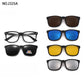 Magnetic Clip Sunglasses Interchangeable Lens Kit 5 Lenses Polarized Prescription Ready Summer 2026 Gift