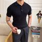 Premium Men's Polo Shirt, Short Sleeve, Cotton Blend, Timeless Design, Classic Fit for Business and Casual Wear-3