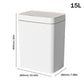 Smart Sensor Trash Can 15L 18L Touchless Quiet Water-Resistant