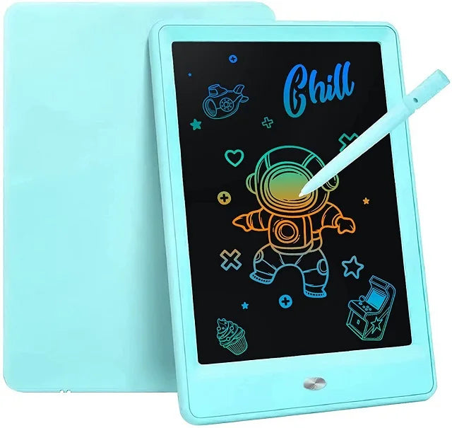 10 Inch LCD Writing Board Digital Magic Chalkboard Sketchpad - Travel-Friendly Kids Gift