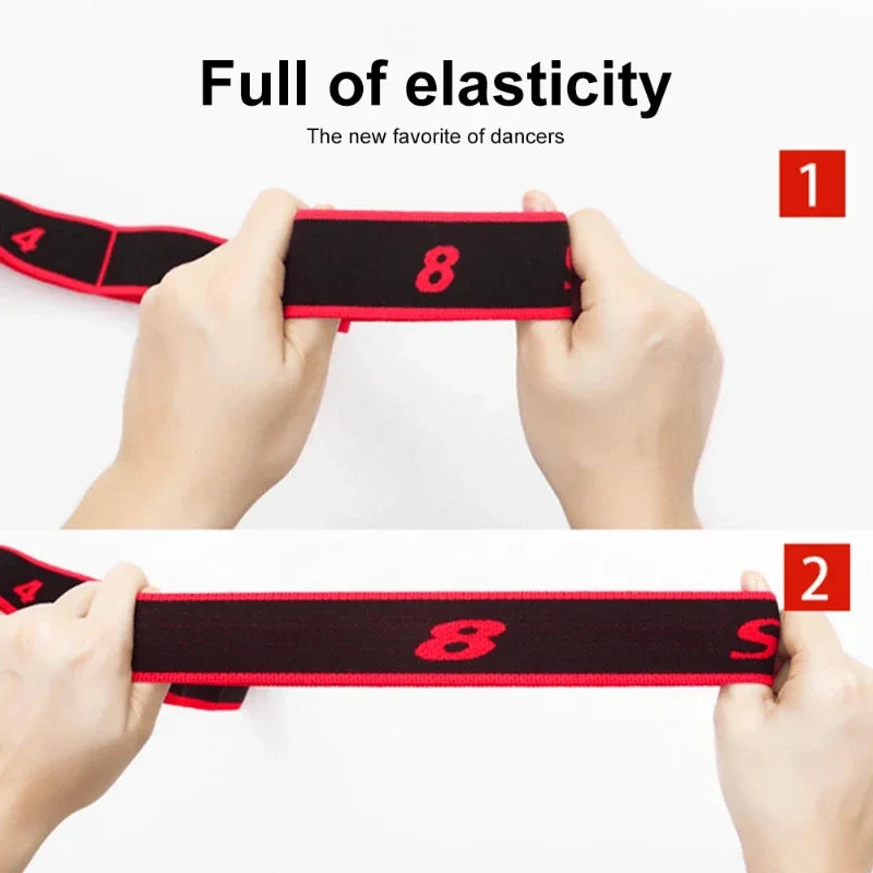 Resistance Elastic Band - Dance Yoga Stretching Belt for Pilates Fitness Equipment