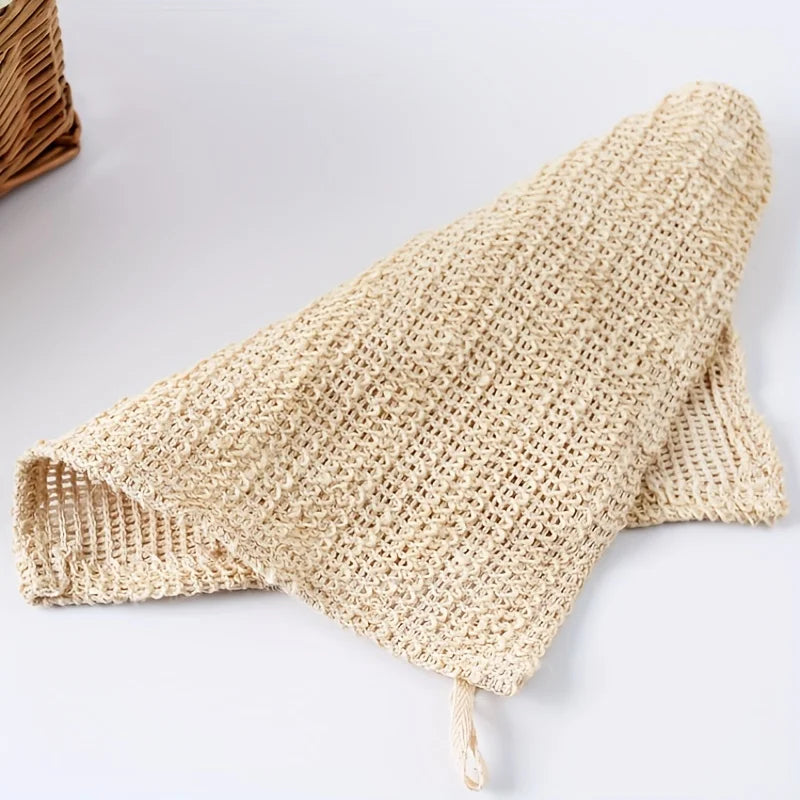 Exfoliating Towel Cotton Linen Bath Scrub Cloth Household Spa 2026 Gift Idea