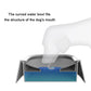 Drinking Dog Water Bowl - 1.5L Non-Wetting Cat Bowl, Spill-Proof Plastic Dispenser for Pets