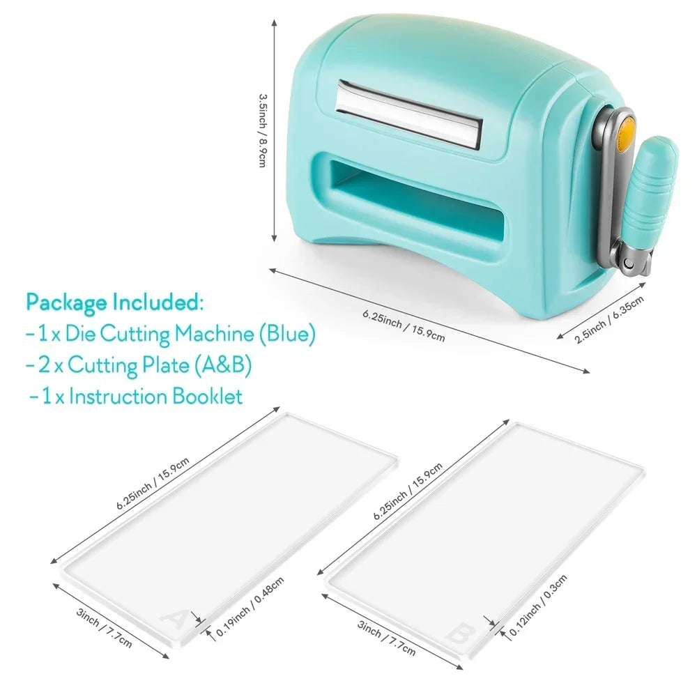 Die Cutting Machine Mini Hand-Operated Hand Crank Craft Device