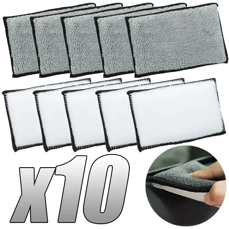 Microfiber Cleaning Sponge Kit Double Sided Car Detailing Sponges And Towels Fall 2025 Gift Idea