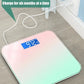 Gradient Smart Glass Body Scale With LCD Digital Display