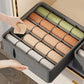 Polyester Sock Bra Organizer Box with 20 Grids - Household Organizers for Drawers & Cabinets