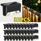 Solar Deck Lights Outdoor Water-Resistant LED Fence Lights for Patio Stairs Pathway Fall 2026 Eco Friendly