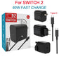 USB 60W C Fast Charger Cube With EU US UK Plugs For Switch2
