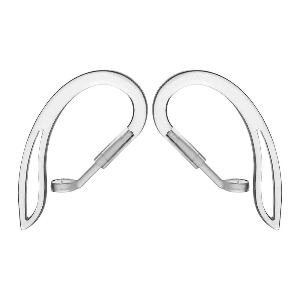 Transparent Silicone Ear Hooks for Airpods Flexible Anti-Slip Sports Accessories