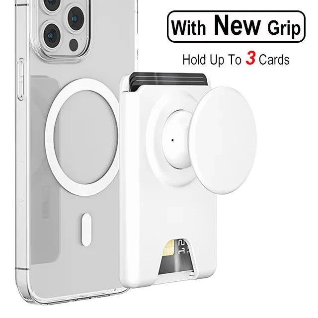 Magnetic2026 Edition Wallet With Expanding Grip For Phones Universal Card Holder Case Anti Scratch And Dustproof Back To School