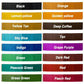 16 Color Multi Pack For Fabric And Leather DIY Crafts, TikTok Viral Fall 2026 – Leather Dye Paint Kit